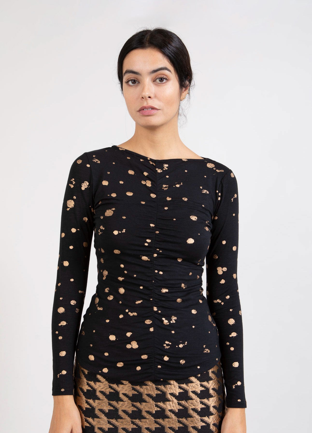 Coster Copenhagen  BLUSE MIT FOLIENDRUCK Shirt/Blouse Foil print - 937
