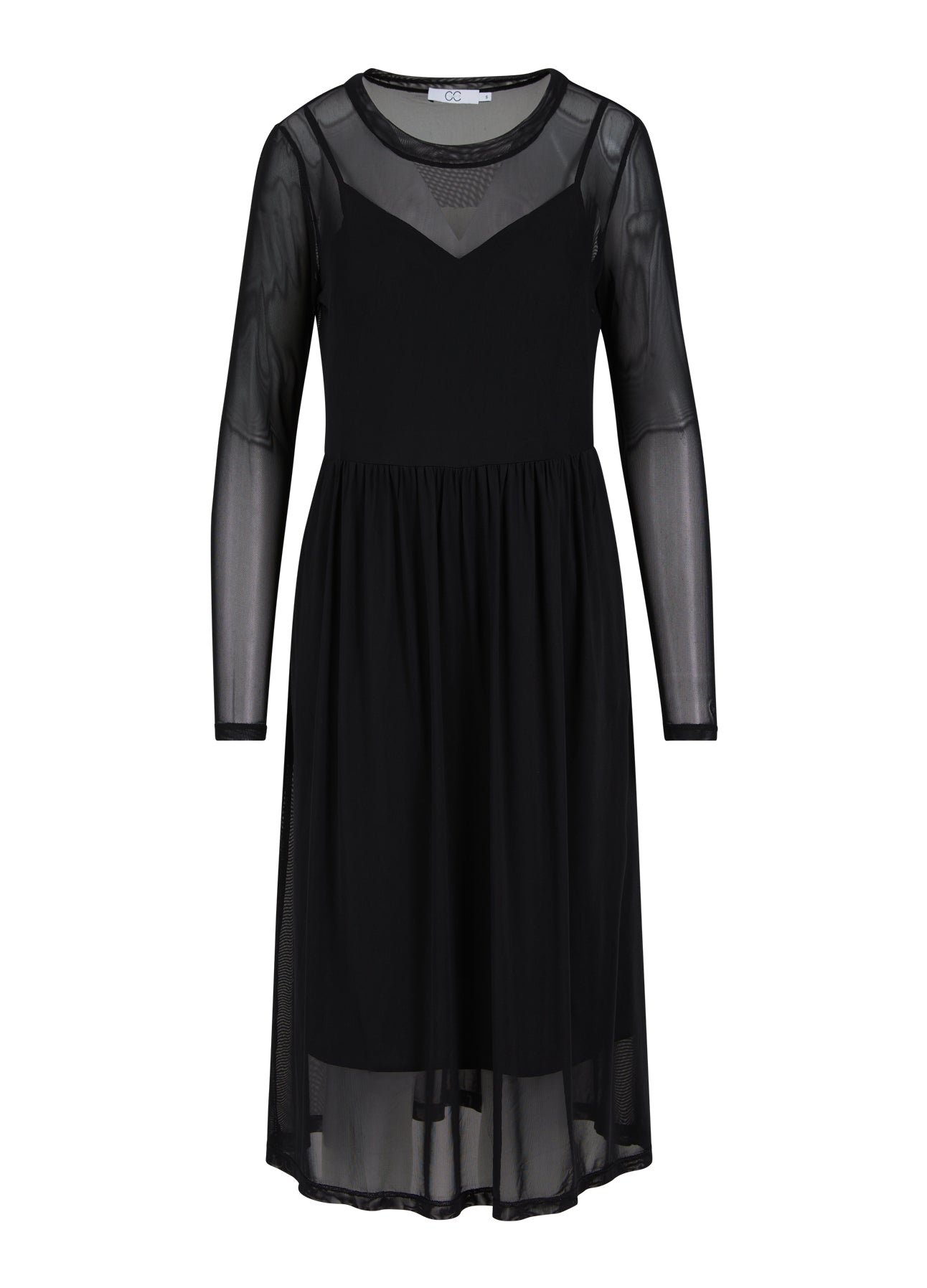 CC Heart  CC HEART EVE NETZKLEID Dress Black - 100