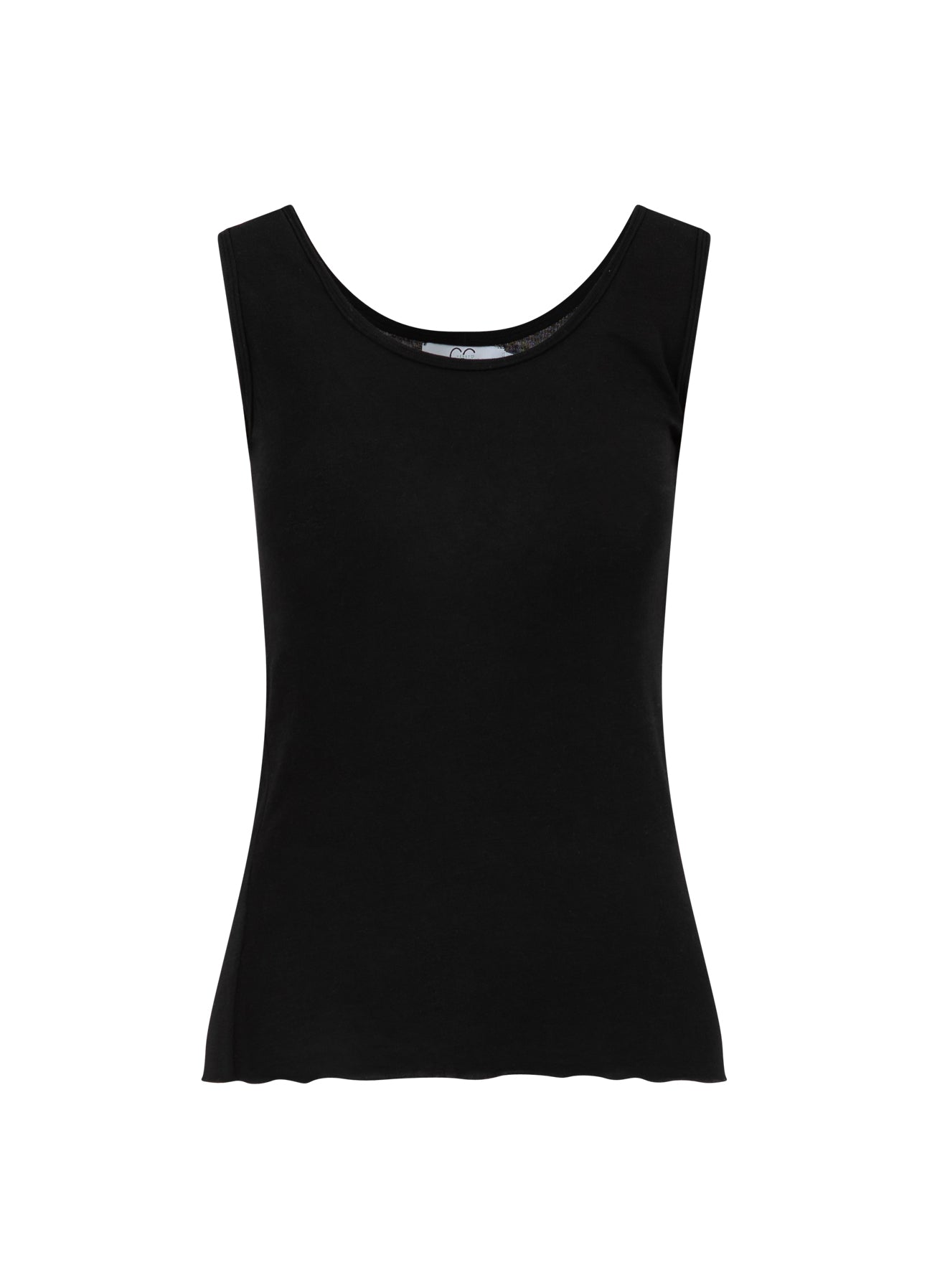 CC Heart CC HEART LANA WOLLE TANKTOPP Shirt/Blouse Black - 100