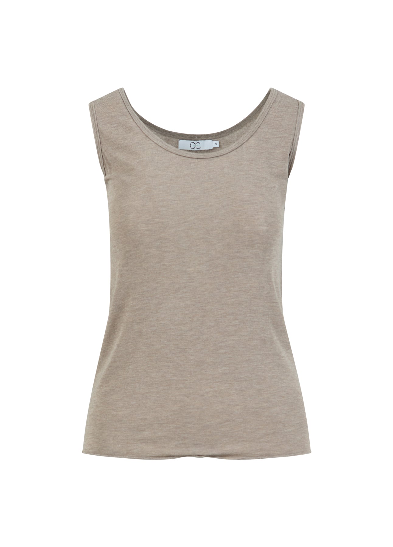 CC Heart CC HEART LANA WOLLE TANKTOPP Shirt/Blouse Hazel melange - 372