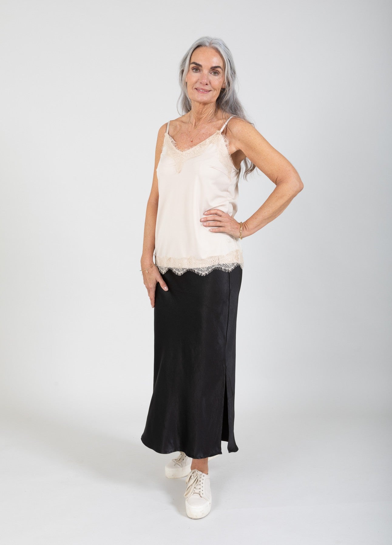 CC Heart CC HEART SPITZENTOP Top - Short sleeve Nude - 331