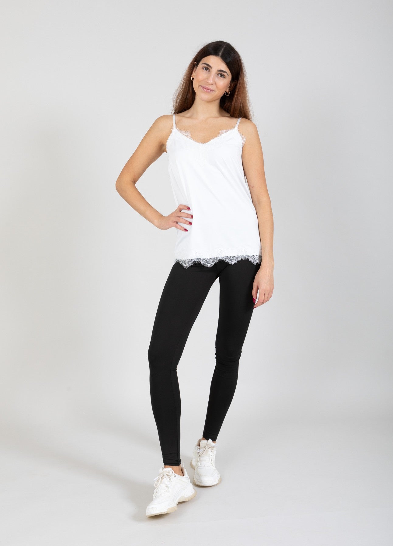 CC Heart CC HEART SPITZENTOP Top - Short sleeve Off White - 202