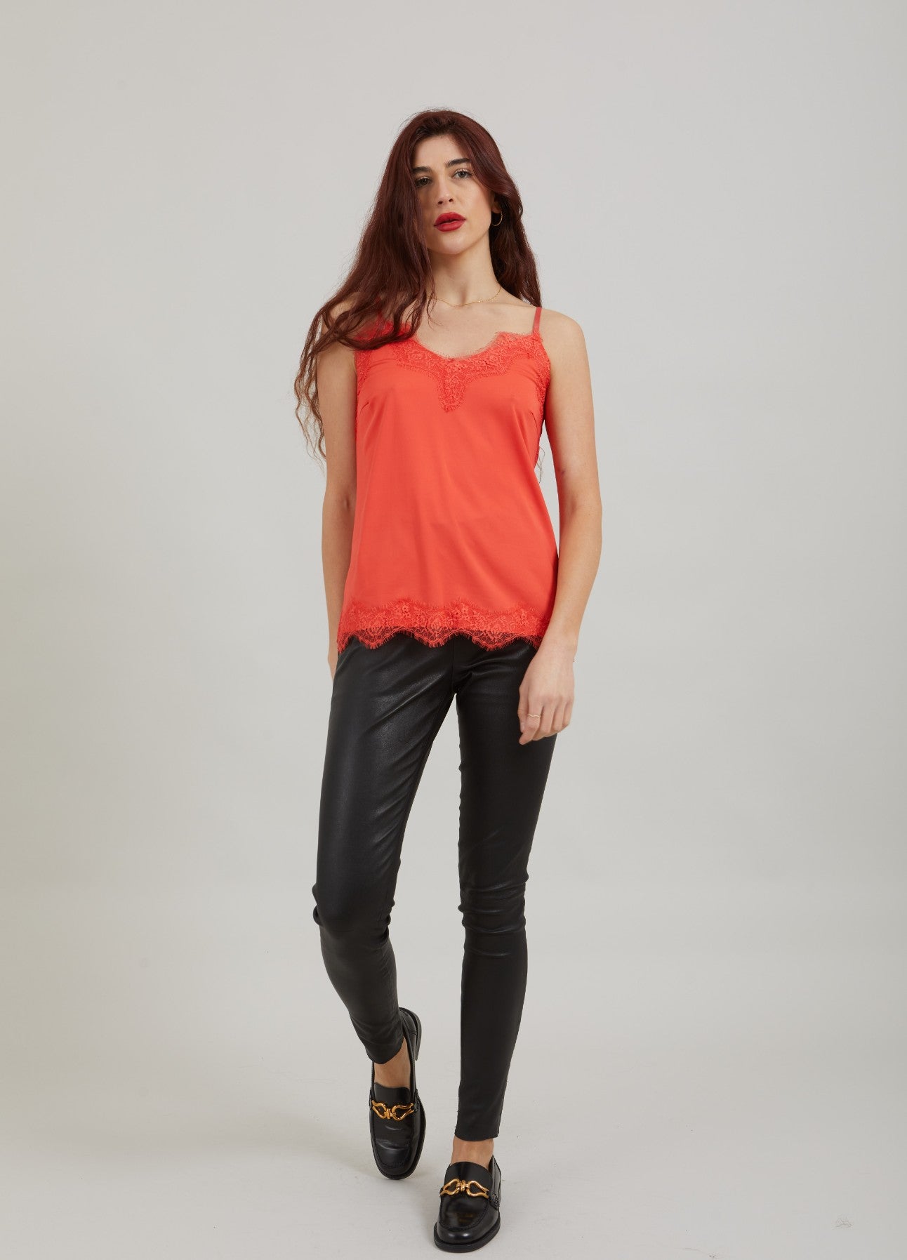 CC Heart CC HEART SPITZENTOP Top - Short sleeve Red lips - 617