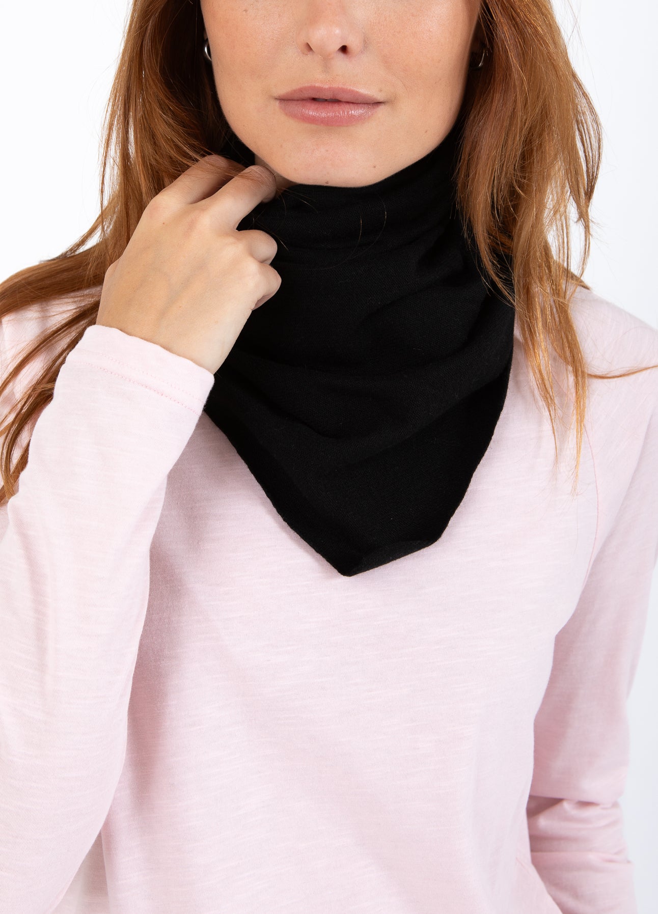 CC Heart CC HEART WEICHER DREIECKSSCHAL Accessories Black - 100
