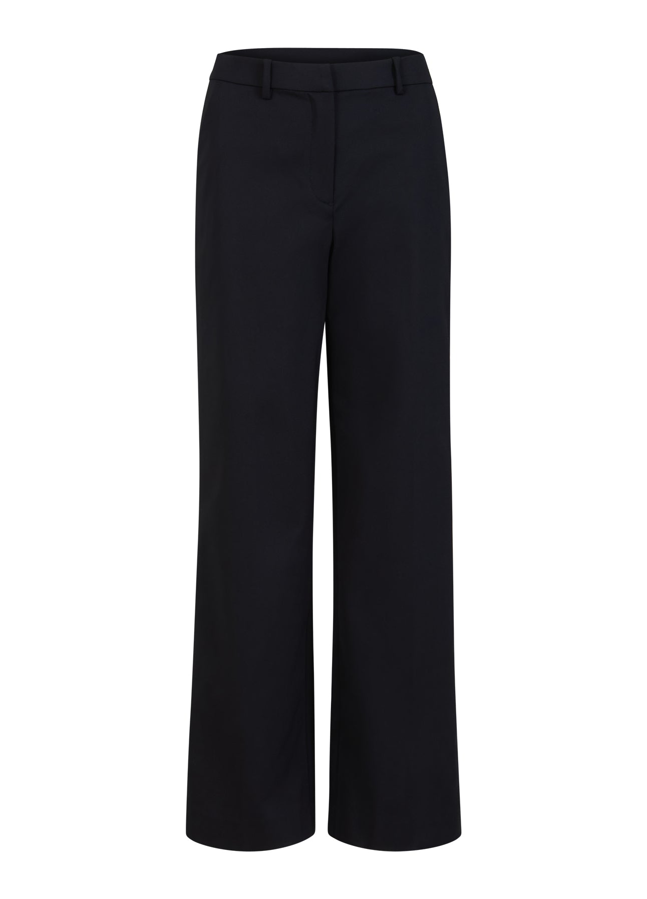 Coster Copenhagen HOSE MIT WEITEM BEIN - PETRA-PASSFORM Pants Black - 100