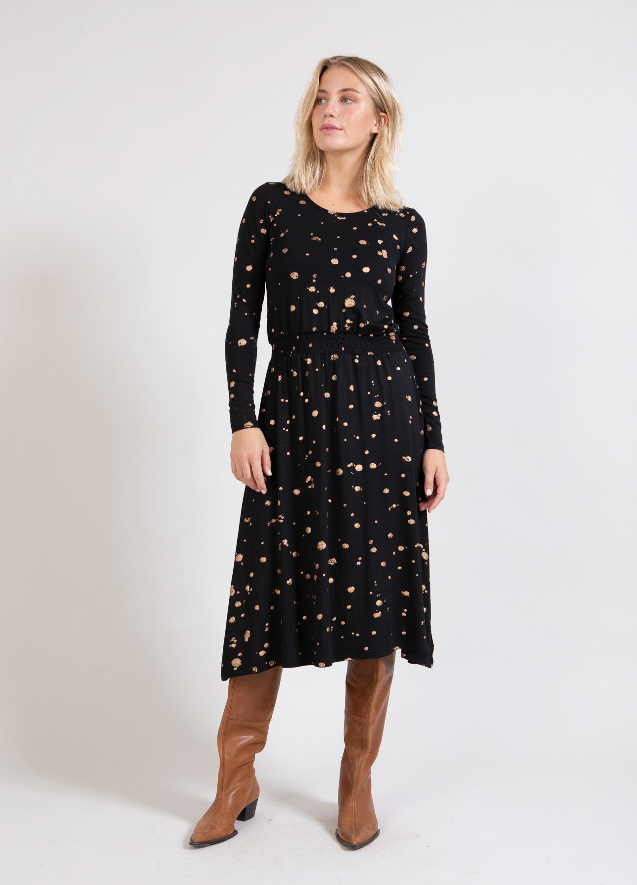 Coster Copenhagen  KLEID MIT FOLIENDRUCK Dress Foil print - 937