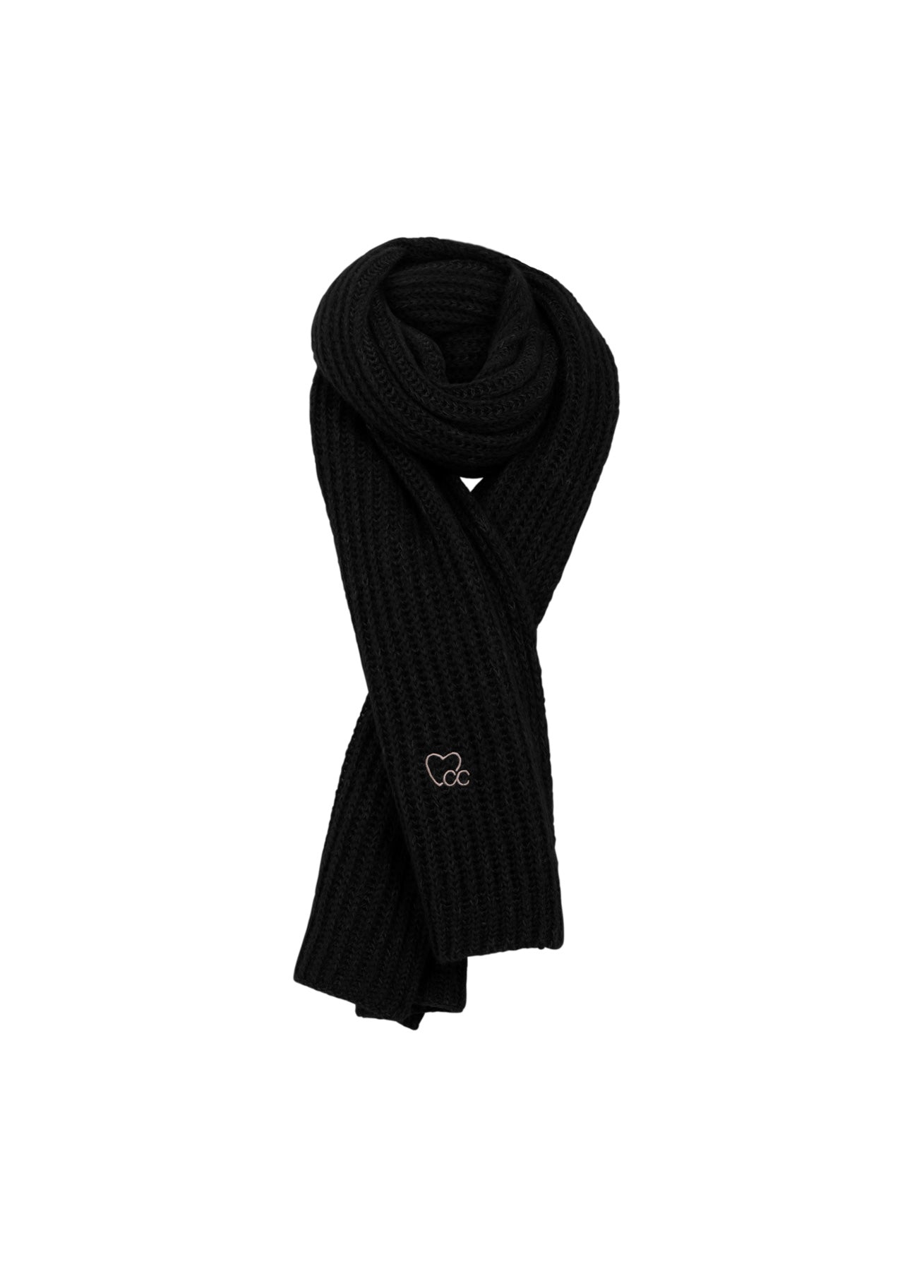 CC Heart  CC HEART BIANCA SCHAL Accessories Black - 100