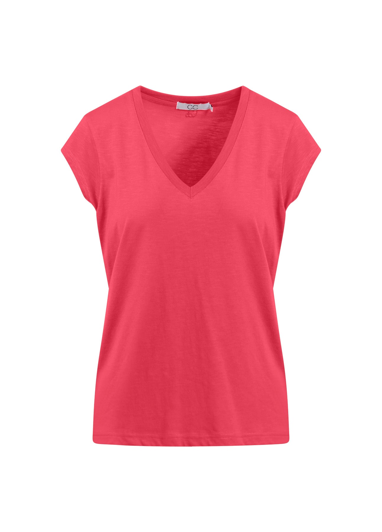 CC Heart CC HEART V-AUSSCHNITT T-SHIRT T-Shirt Intense pink - 659