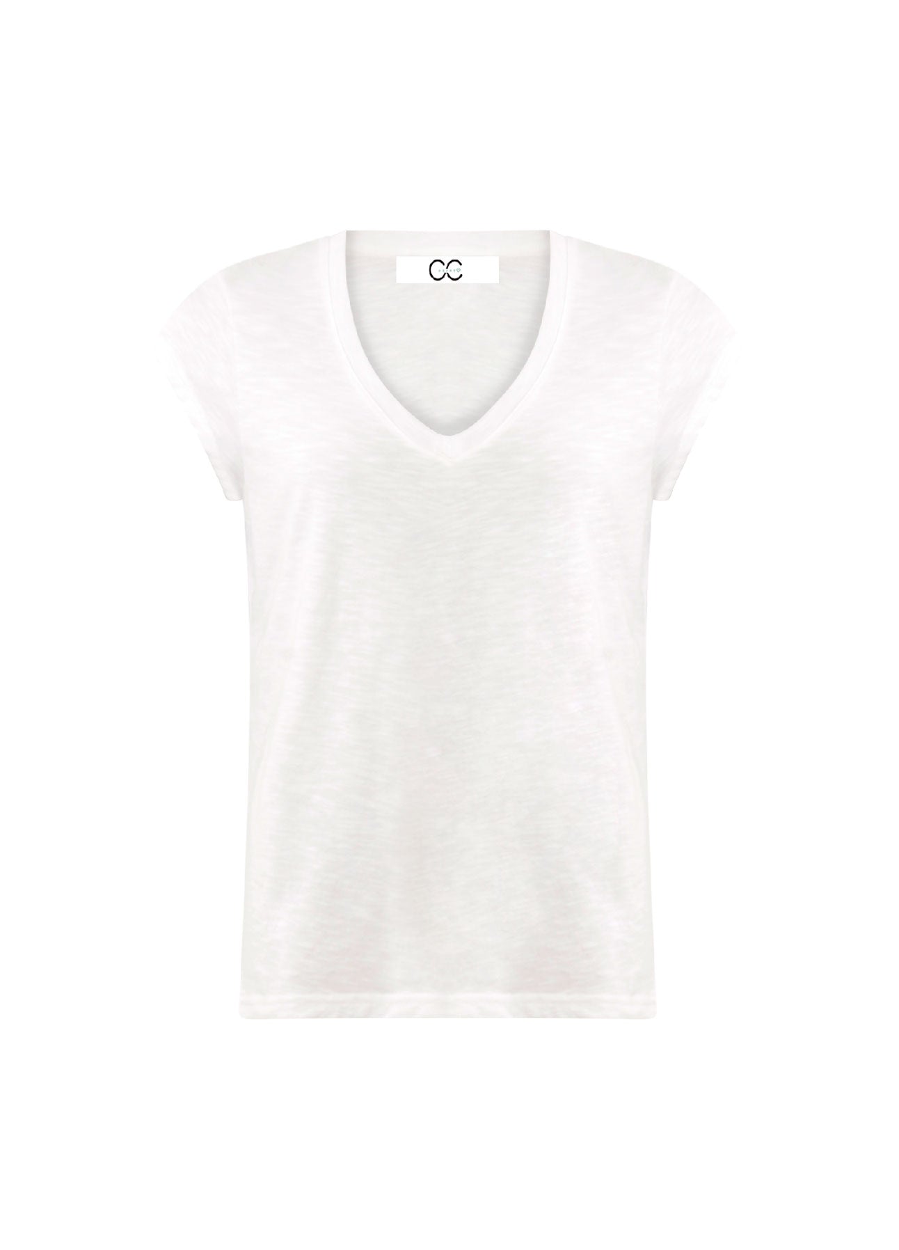 CC Heart CC HEART V-AUSSCHNITT T-SHIRT T-Shirt White - 200