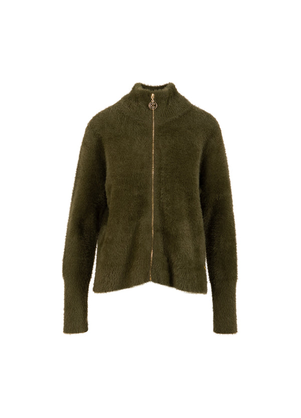 FLAUSCHIGE STRICKSTRICKJACKE
