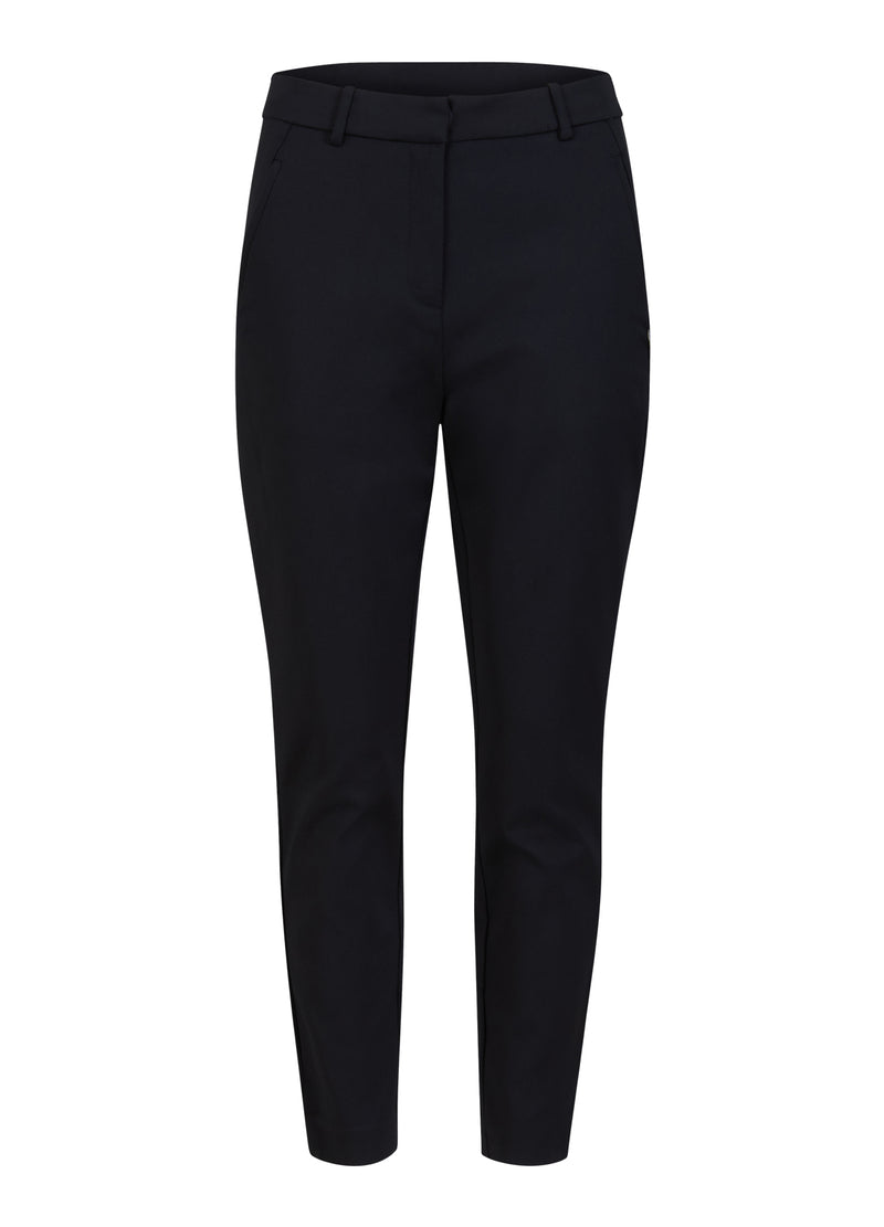 Coster Copenhagen 7/8 HOSE - STELLA PASSFORM Pants Black - 100