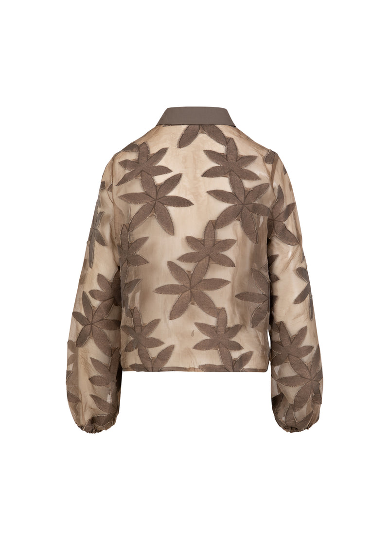 Coster Copenhagen BLUMENSTRUKTURHEMD Shirt/Blouse Taupe sand - 393