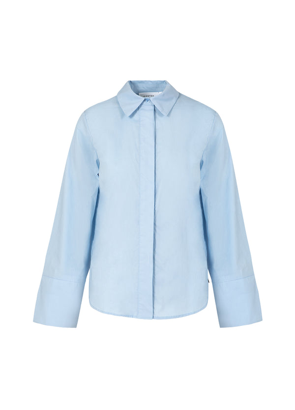 Coster Copenhagen BLUSE MIT FALTEN Shirt/Blouse Pastel blue - 358