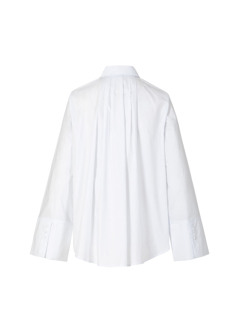 Coster Copenhagen BLUSE MIT FALTEN Shirt/Blouse White - 200