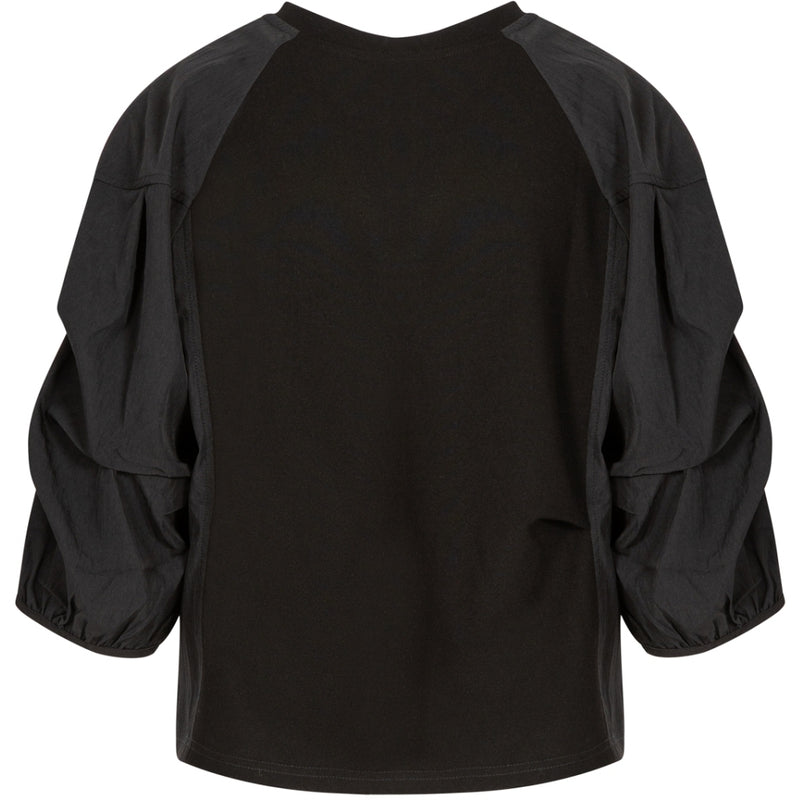Coster Copenhagen BLUSE MIT PUFFÄRMELN Shirt/Blouse Black - 100