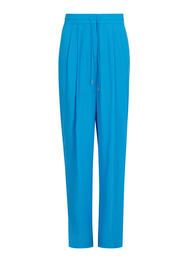 Coster Copenhagen  BUNDFALTENHOSE AUS ACETAT - PASSFORM STELLA Pants Blue lagune - 518
