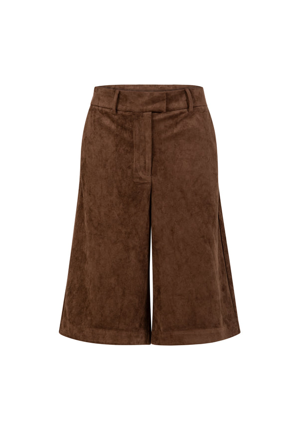 Coster Copenhagen Boxy klassisches Hemd Pants Dark Brown - 335