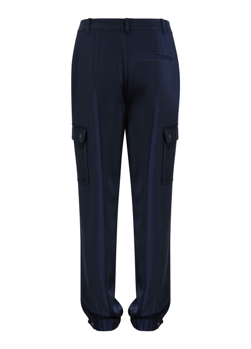 Coster Copenhagen CARGOHOSE - STELLA PASSFORM Pants Dark blue - 579