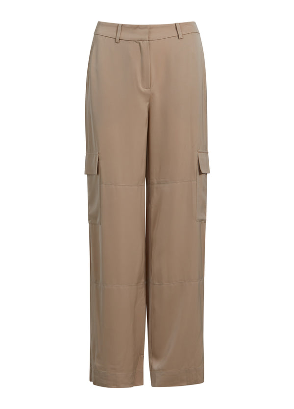 Coster Copenhagen CARGOHOSE MIT TASCHEN - PETRA FIT Pants Pale khaki - 304