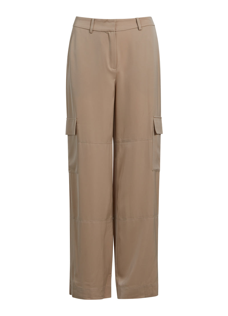 Coster Copenhagen CARGOHOSE MIT TASCHEN - PETRA FIT Pants Pale khaki - 304