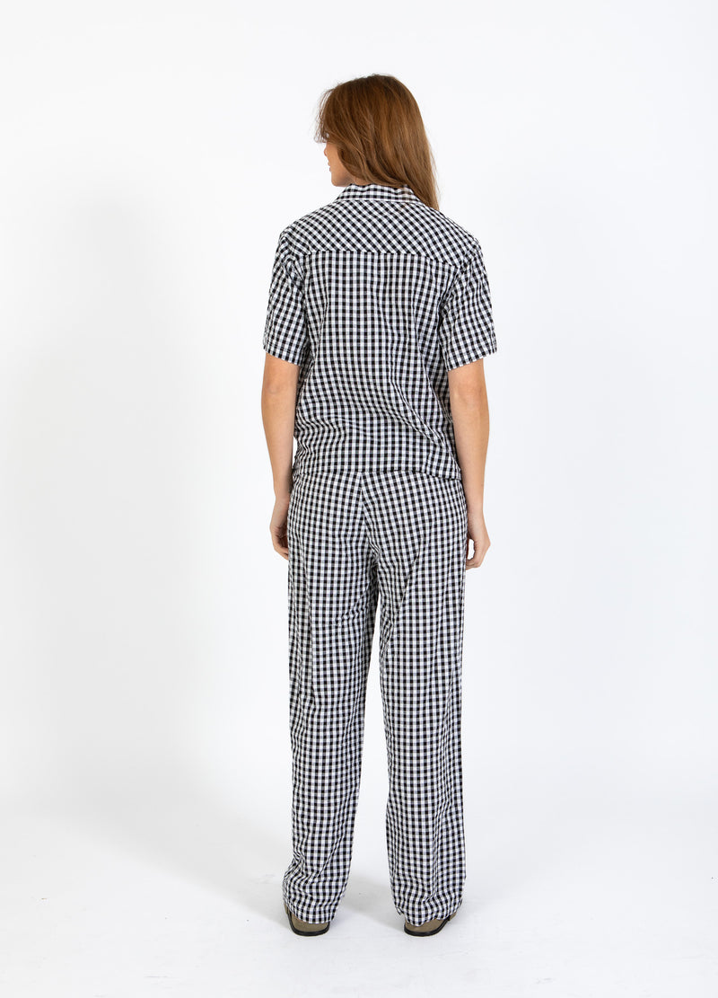 CC Heart CC HEART ALENA KURZÄRMELIGES HEMD Shirt/Blouse Black/white check - 146