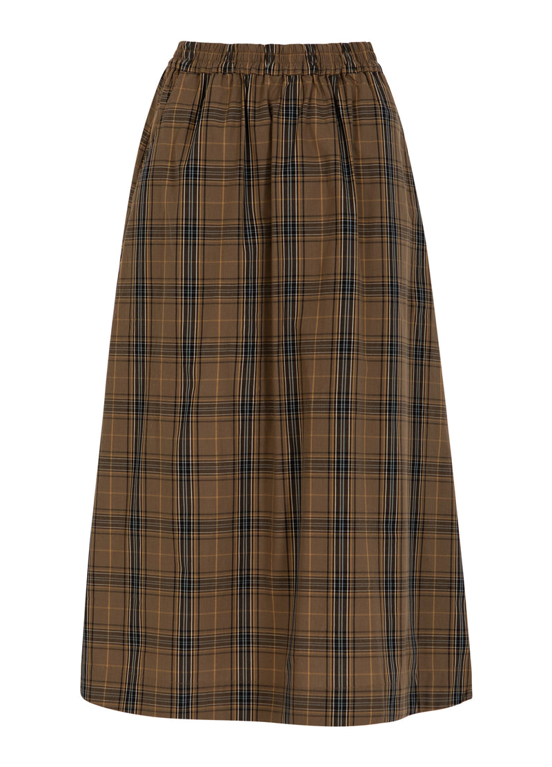 CC Heart CC HEART ALIA LANGER ROCK Skirt Golden brown check - 793