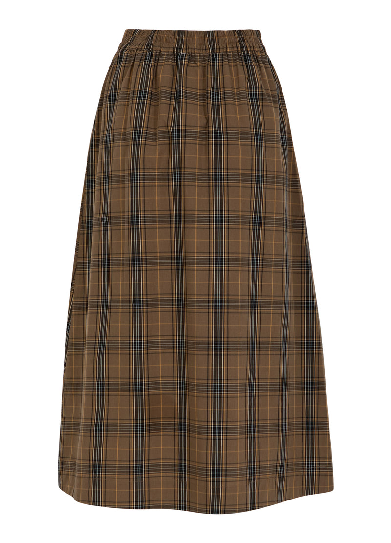 CC Heart CC HEART ALIA LANGER ROCK Skirt Golden brown check - 793