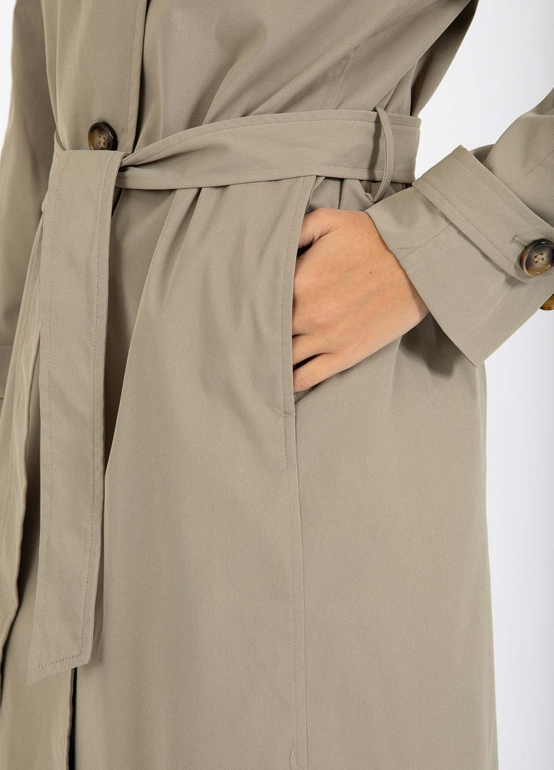 CC Heart CC HEART ALICIA LANGER TRENCHCOAT Outerwear Sand olive - 406