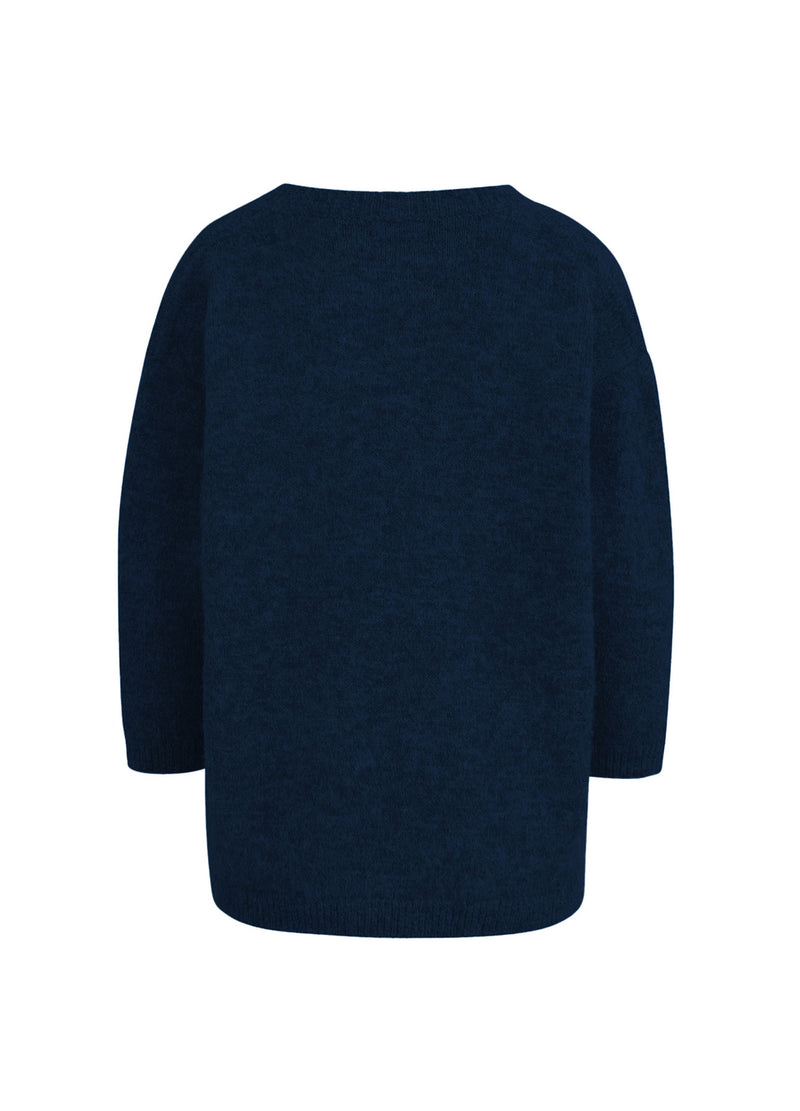 CC Heart  CC HEART AMELIA ALPAKA V-AUSSCHNITT Knitwear Navy - 563