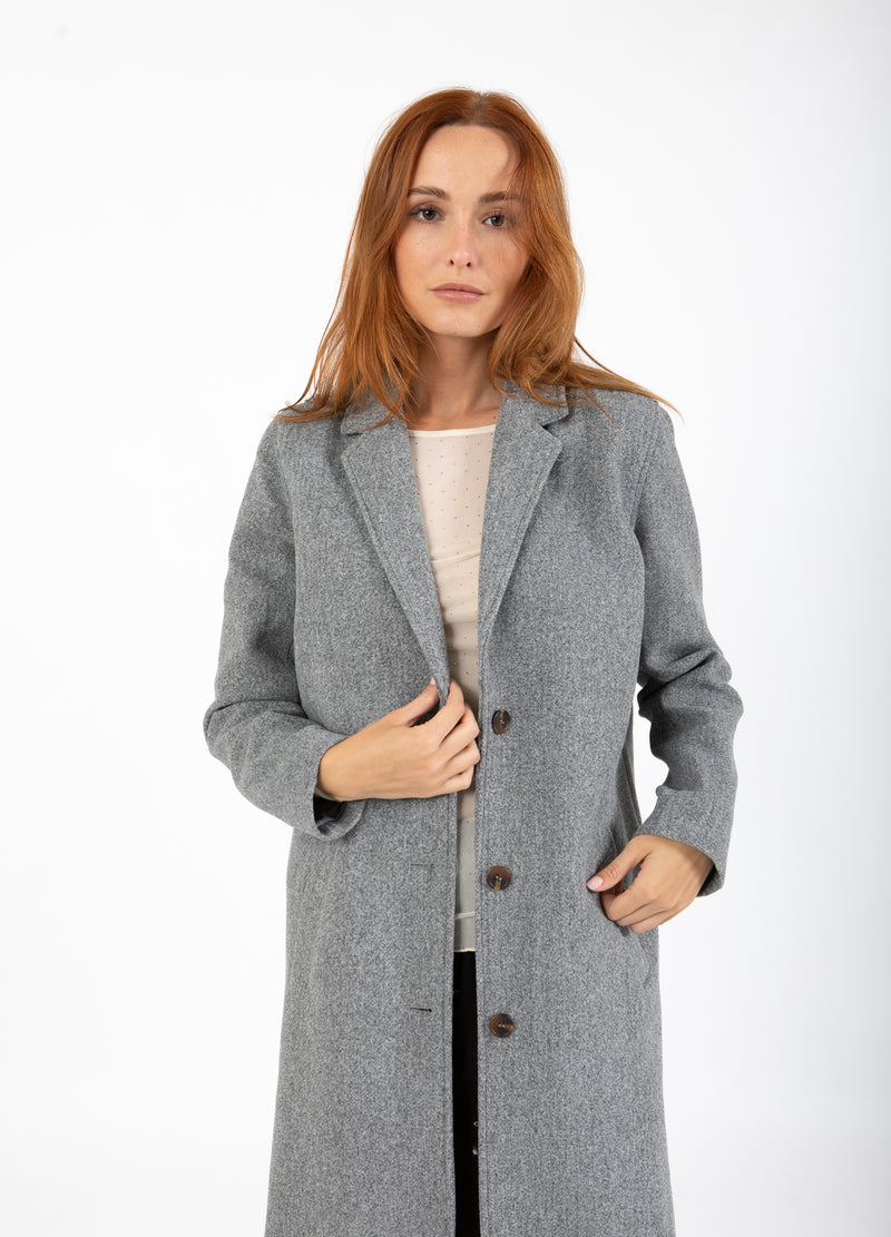 CC Heart  CC HEART ARIANA MANTEL Outerwear Dark Grey Melange - 128