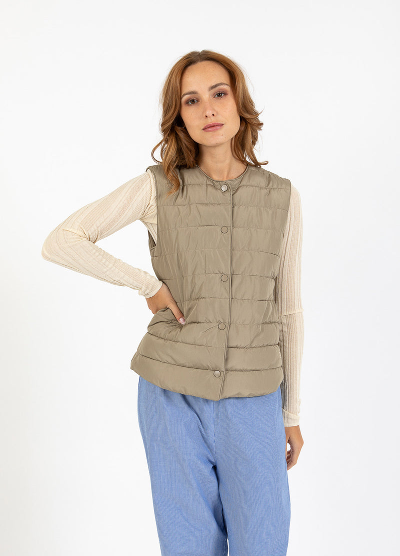 CC Heart CC HEART ASTA GESTEPPTE WESTE Outerwear Sand olive - 406