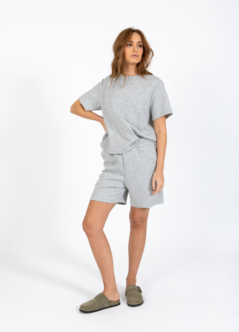 CC Heart CC HEART BEA SWEATBLUSE Shirt/Blouse Light grey melange - 129