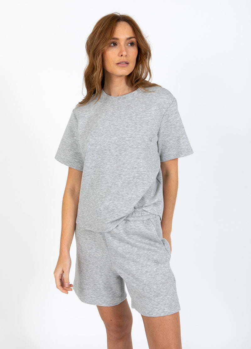 CC Heart CC HEART BEA SWEATBLUSE Shirt/Blouse Light grey melange - 129