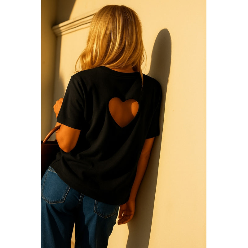 Coster Copenhagen CC HEART BEA SWEATBLUSE Shirt/Blouse Black - 100