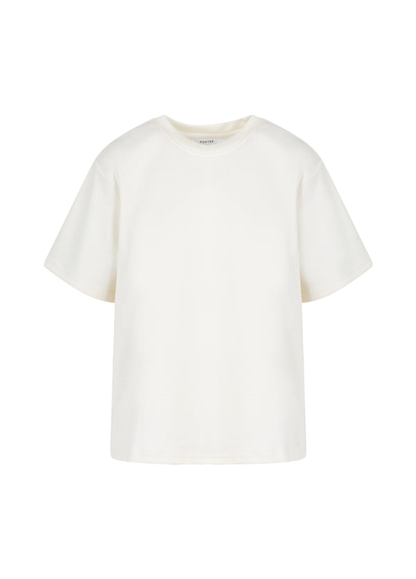 Coster Copenhagen CC HEART BEA SWEATBLUSE Shirt/Blouse Off white - 201