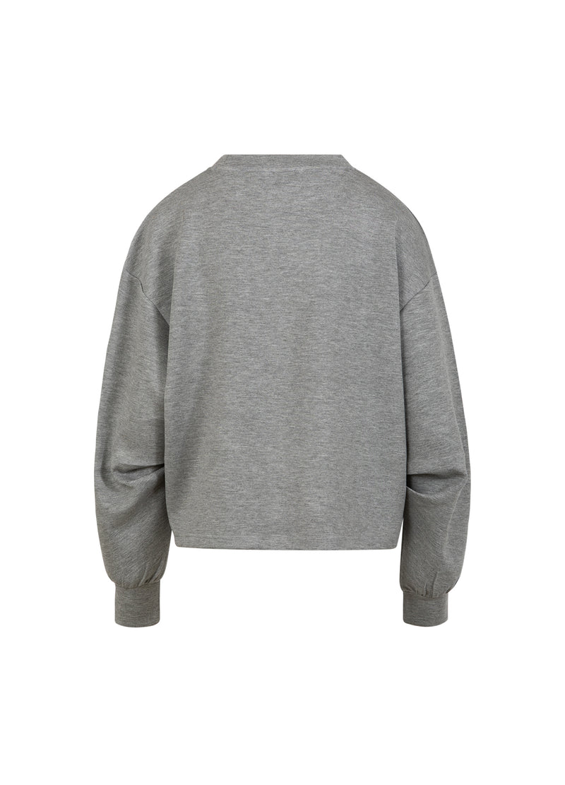 CC Heart CC HEART BILLIE O-NECK SWEATSHIRT Shirt/Blouse Grey Melange - 182