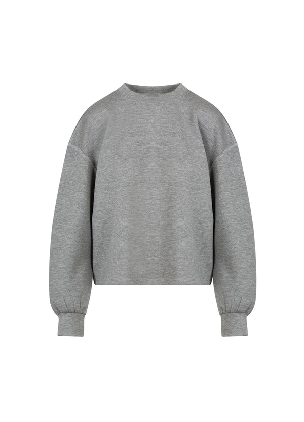 CC Heart CC HEART BILLIE O-NECK SWEATSHIRT Shirt/Blouse Grey Melange - 182