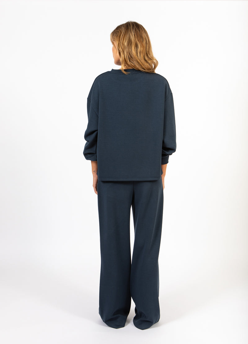 CC Heart CC HEART BILLIE O-NECK SWEATSHIRT Shirt/Blouse Navy - 563