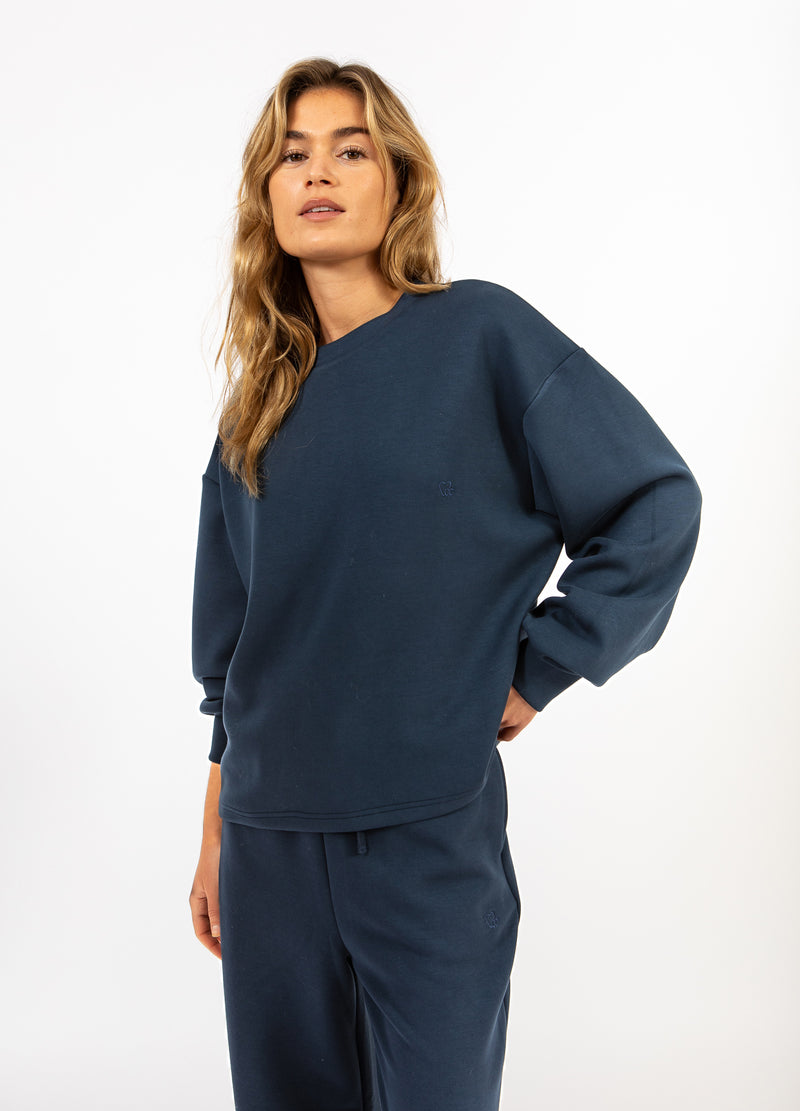 CC Heart CC HEART BILLIE O-NECK SWEATSHIRT Shirt/Blouse Navy - 563
