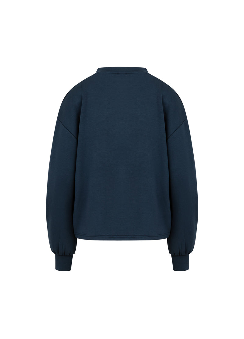 CC Heart CC HEART BILLIE O-NECK SWEATSHIRT Shirt/Blouse Navy - 563