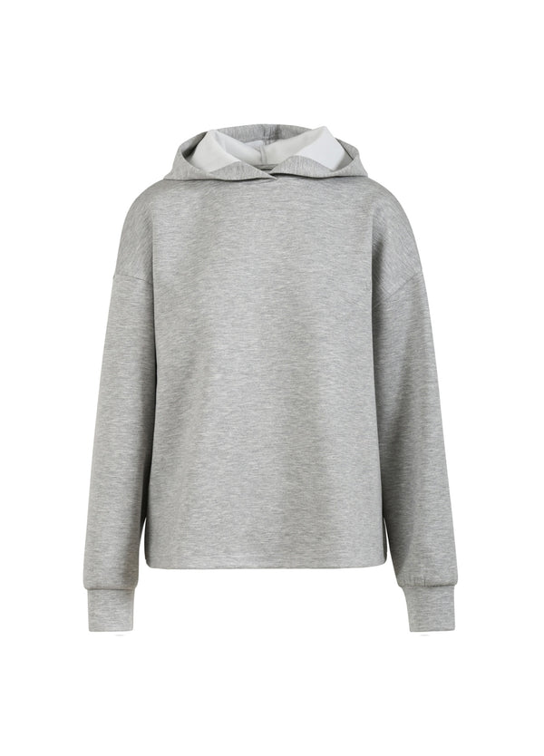 CC Heart CC HEART BILLIE SWEATSHIRT-KAPUZENPULLOVER Shirt/Blouse Light grey melange - 129