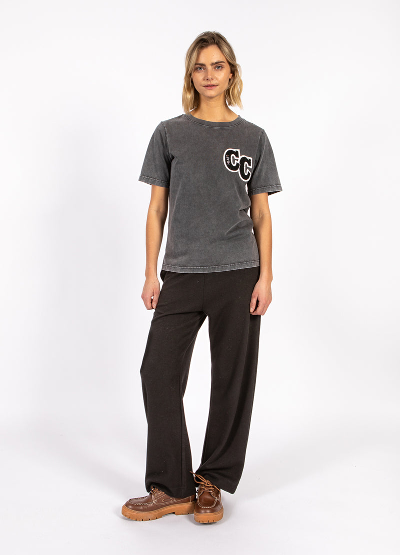 CC Heart CC HEART COLLEGE TEE T-Shirt Washed grey - 199