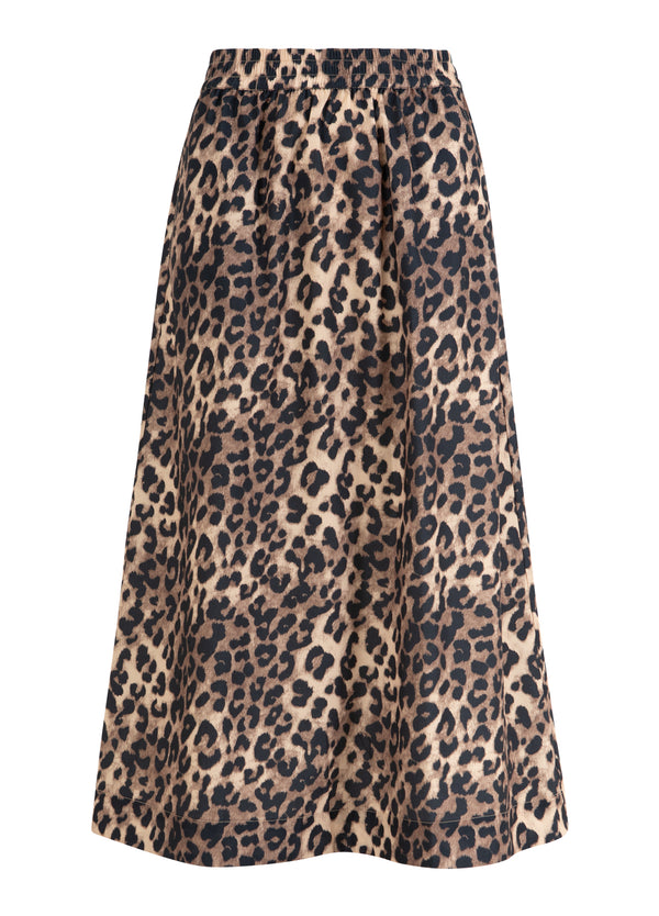 CC Heart CC HEART ELISE LANGE ROCK IN LEO-DRUCK Skirt Leo print - 900