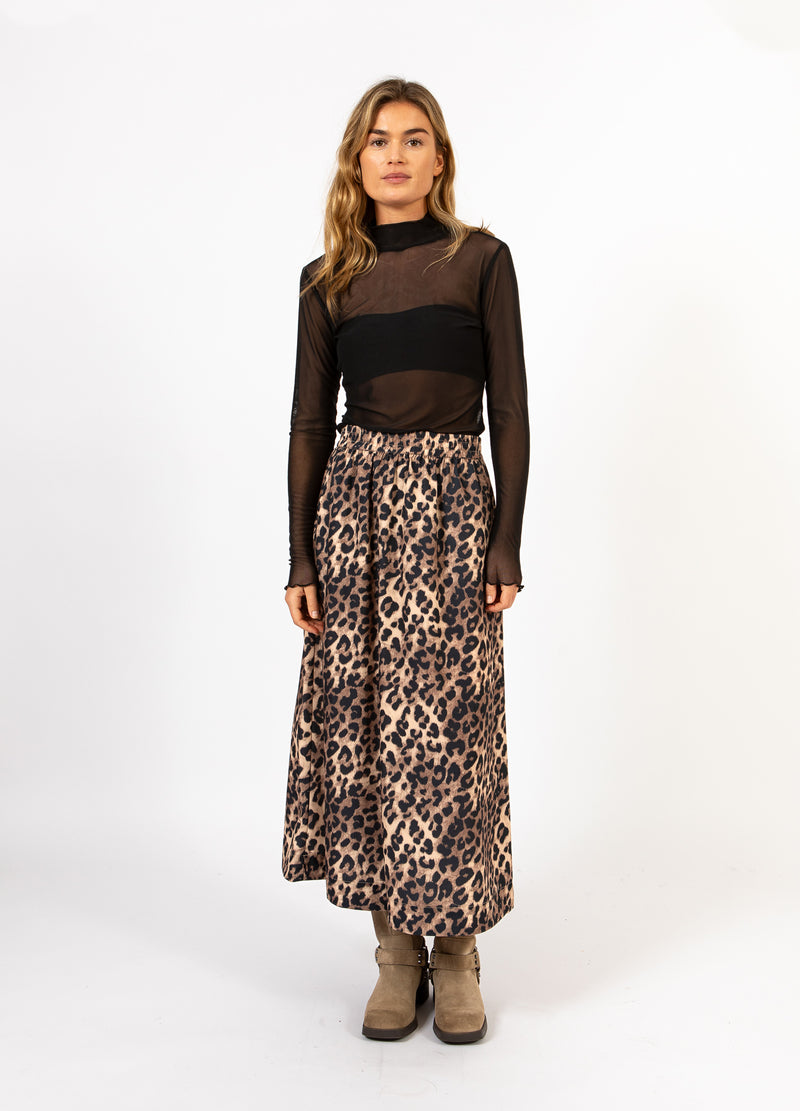 CC Heart CC HEART ELISE LANGE ROCK IN LEO-DRUCK Skirt Leo print - 900