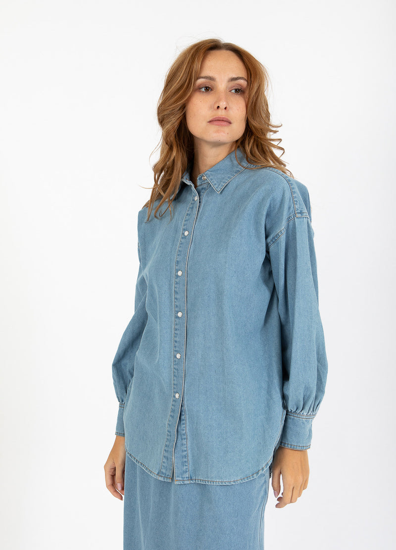 CC Heart CC HEART ELLIS JEANSHEMD Shirt/Blouse Blue denim - 510