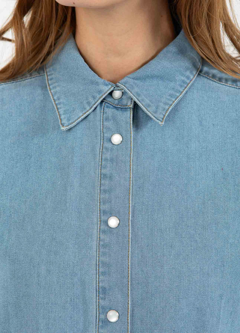 CC Heart CC HEART ELLIS JEANSHEMD Shirt/Blouse Blue denim - 510