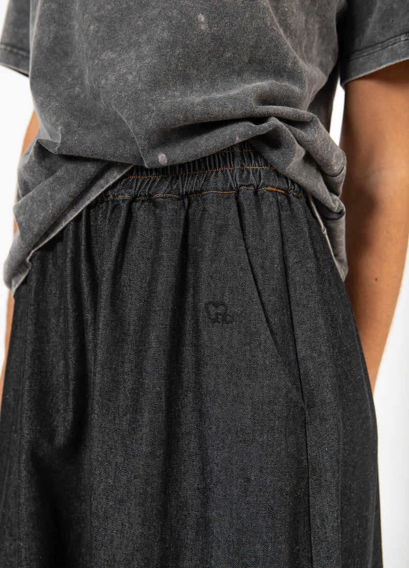 CC Heart CC HEART ELLIS JEANSROCK Skirt Black blue denim - 150