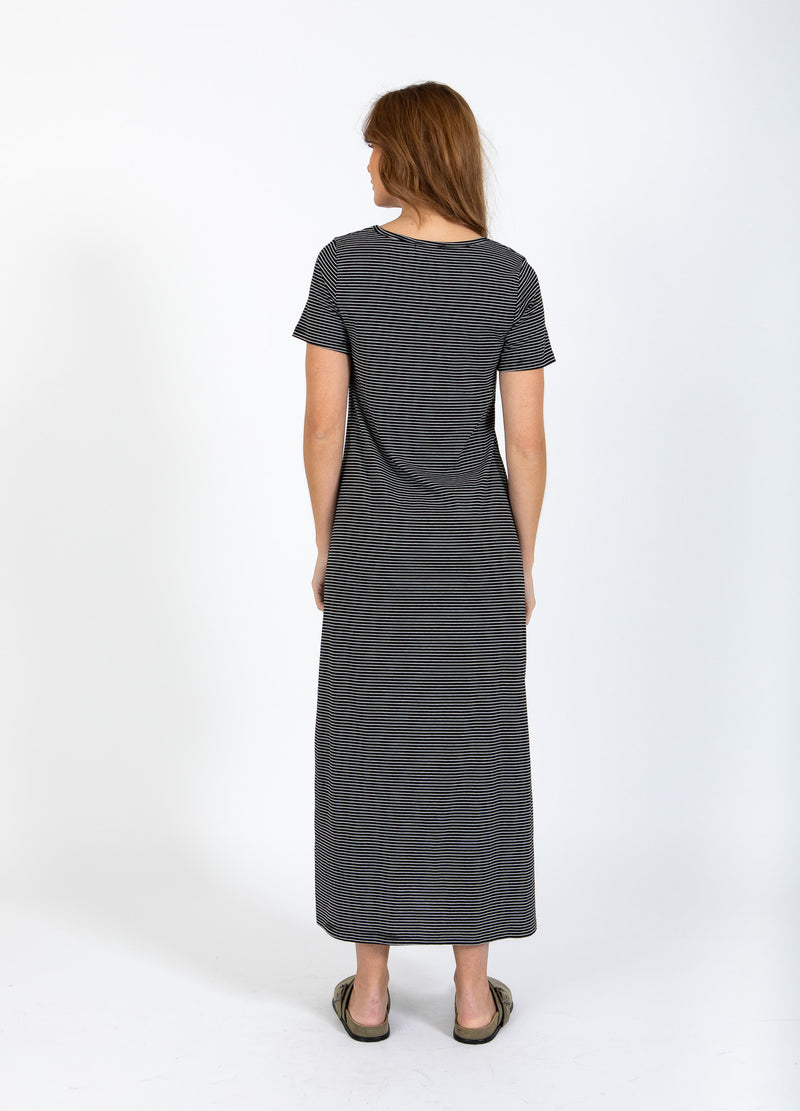 CC Heart CC HEART ELYSE LOCKERES KLEID Dress Black/white stripe - 102
