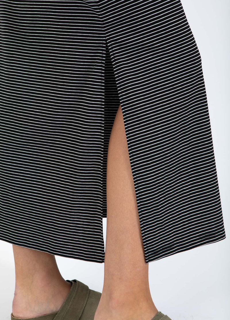 CC Heart CC HEART ELYSE LOCKERES KLEID Dress Black/white stripe - 102