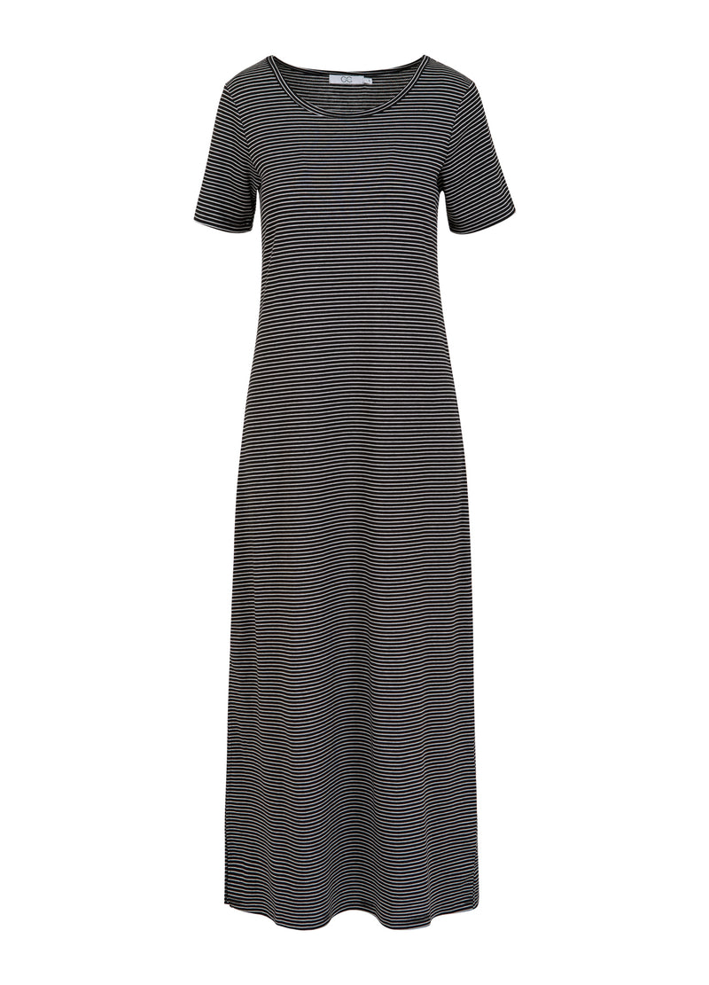 CC Heart CC HEART ELYSE LOCKERES KLEID Dress Black/white stripe - 102